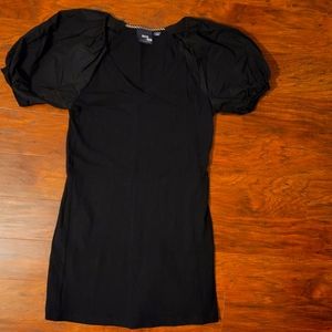 Anthropologie Black Shift Dress
